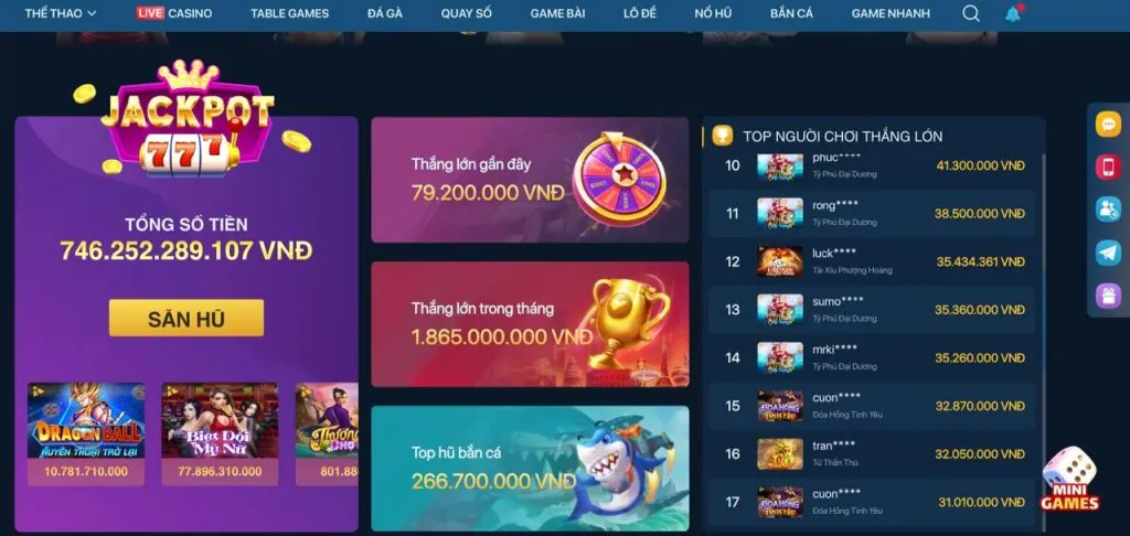 Đa dạng các trò chơi cá cược tại typhu88 nhà cái